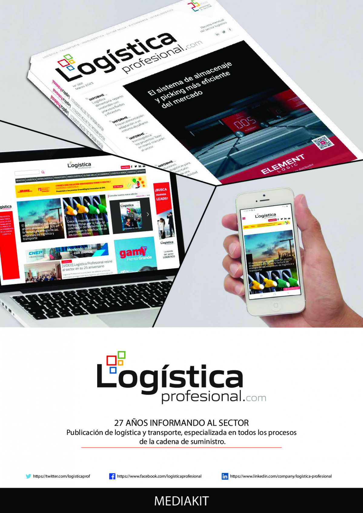 Folder Logística Profesional 2024