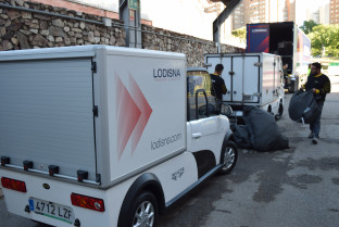 Inpost Lodisna eActros City Truck
