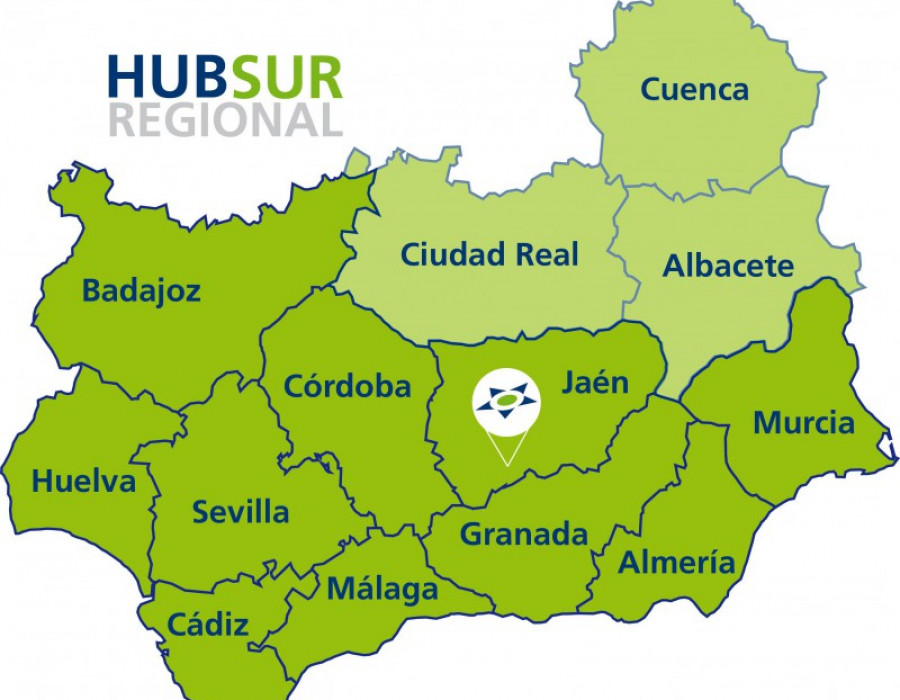 Mapa hub sur ampliado 36676