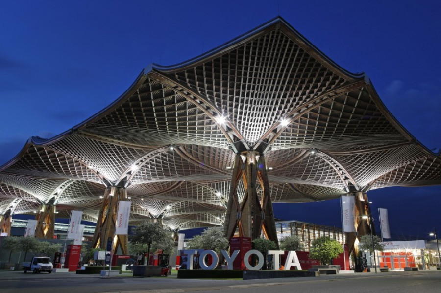 General views outdoors toyota at cemat 2018 33565