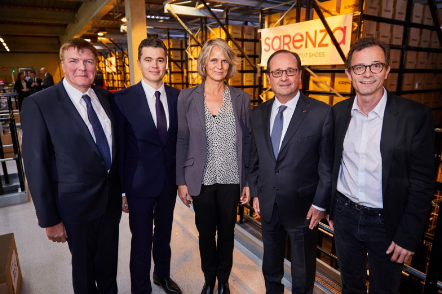 Sarenza xpo logistics francois hollande 24539