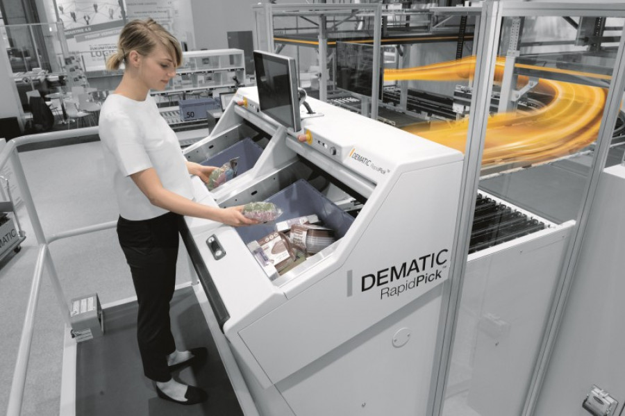 Dematic rapidpick system logimat 21215