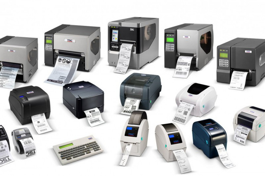 Группа принтеров. Принтер этикеток 12х7.5. TSC Barcode Printer. Много принтеров. Эволюция принтеров.