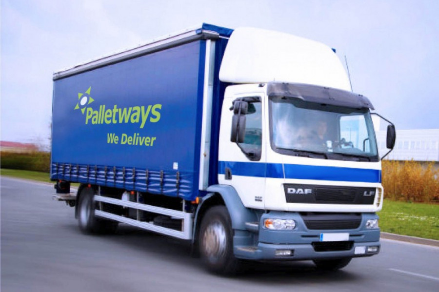 Palletways camion dinamarca 7862