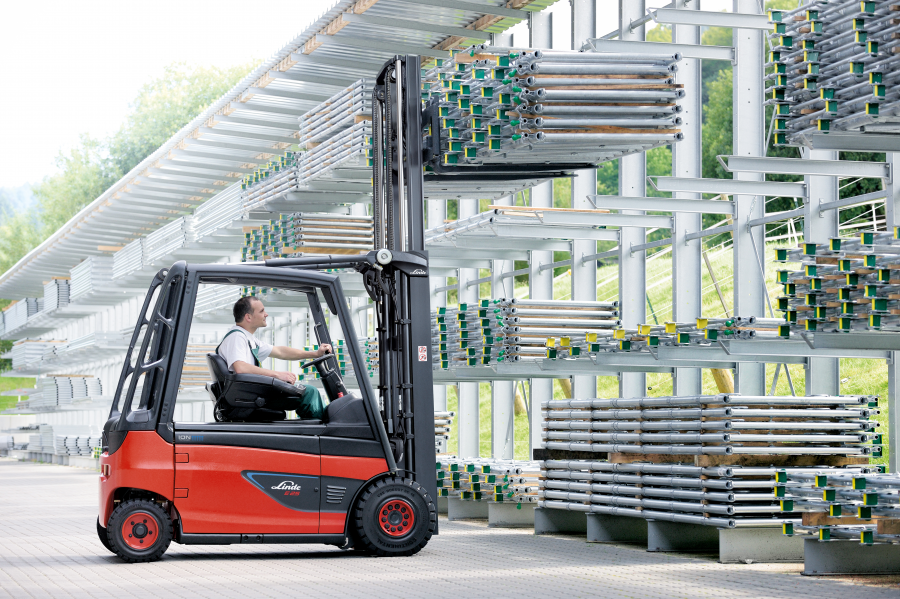 Linde Contrapesada electrica E25