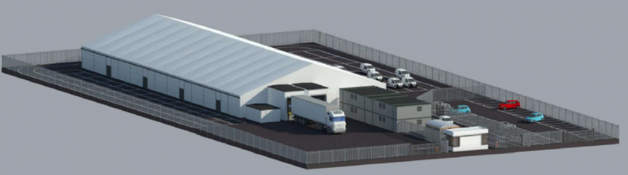Estación Logística de Amazon en Leganés