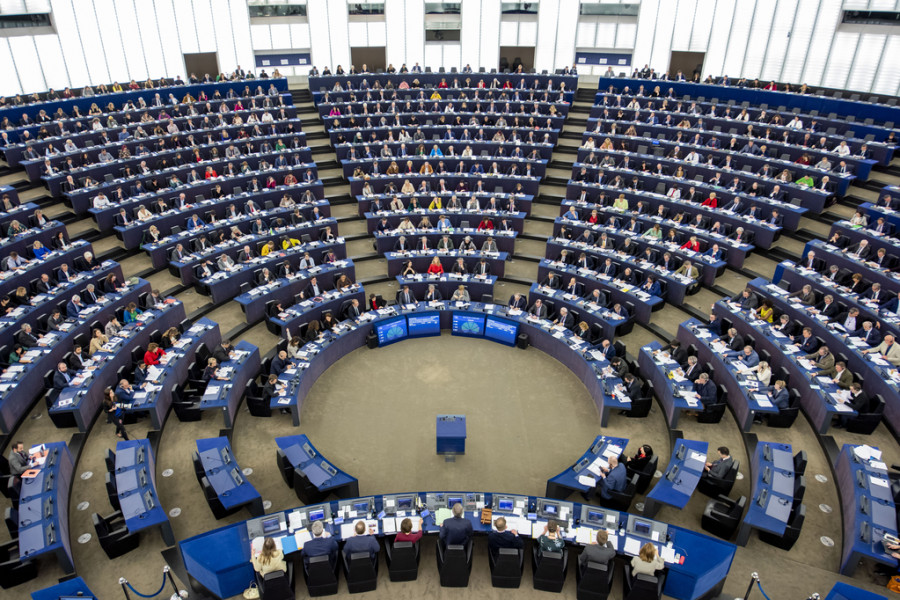 Sesión del Parlamento Europeo