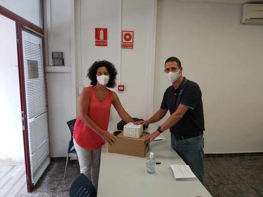 Entrega mascarillas fvet 2