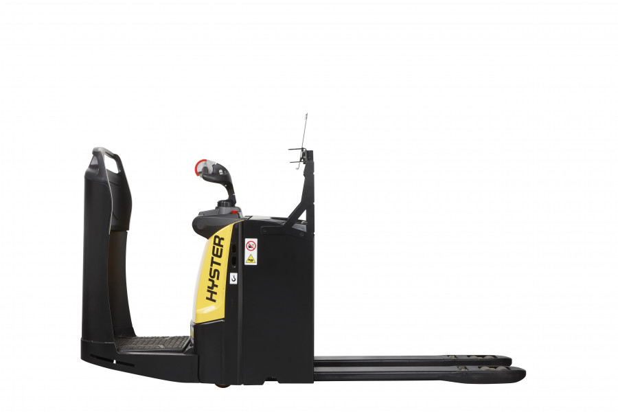 NEW HYSTER PLATFORM PALLET TRUCKS LITHIUM ION READY A