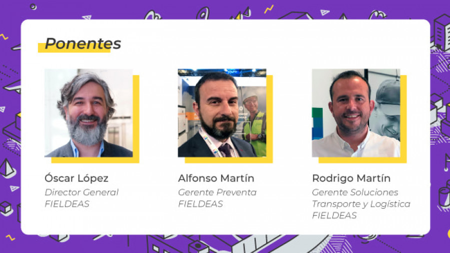 Nota ponentes webinar fieldeas logistica abril
