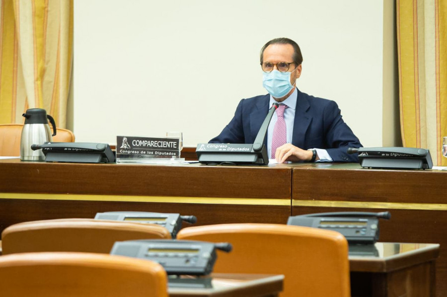 Comparencia de Francisco Aranda, presidente de UNO, en el Congreso de los Diputados