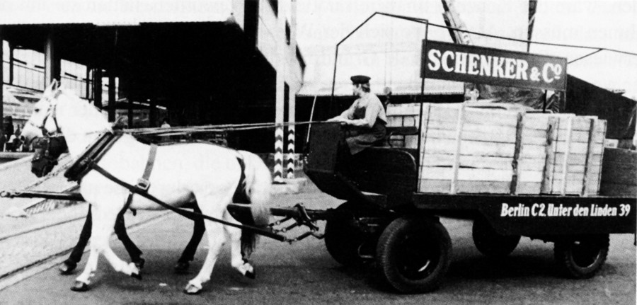 Schenker city logistics around 1924 Credit DB Schenker