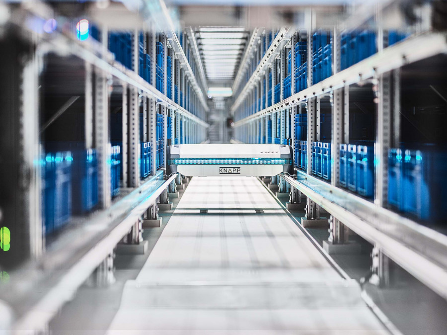 Arvato Supply Chain Solutions New Shuttle System in Harsewinkel