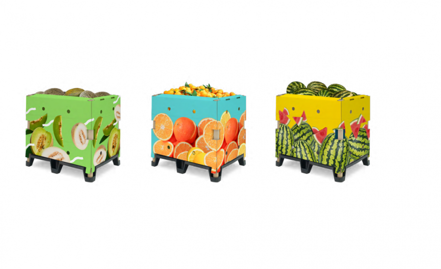 Eco Plastic Palet, un palé mixto reciclado y box de cartón