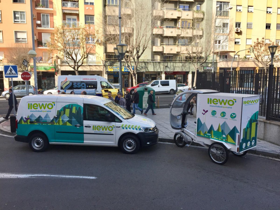 Llewo Mondial Relay vehiculos