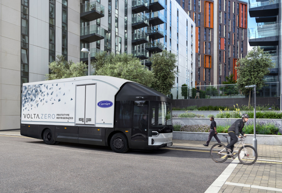 Volta Trucks acuerdo con Carrier