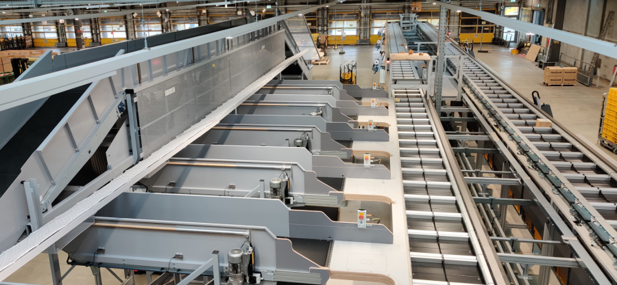 Split Tray Sorter