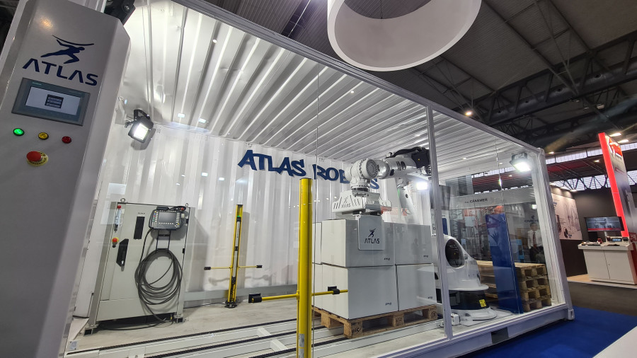 Detalle contenedor Atlas Robots