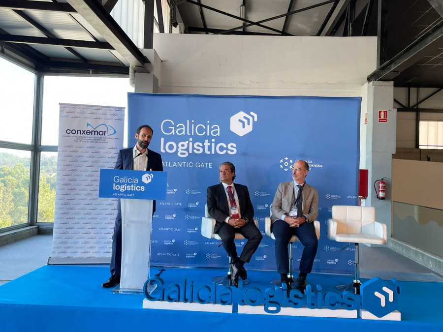 Presidente clúster función loxística en conxemar presidente Puerto de Vigo y presidente Conxemar