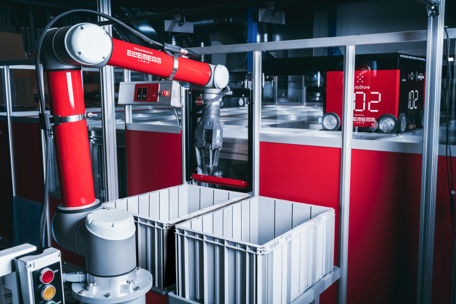 Robot de picking unitario integrado con AutoStore