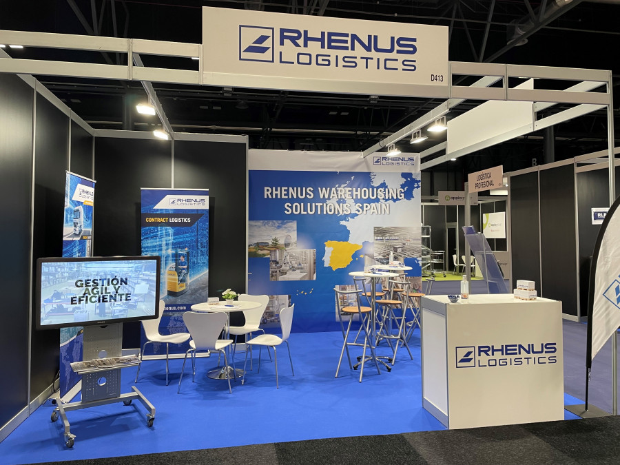 Stand de Rhenus Warehousing Solutions
