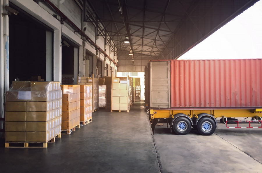 Logistic muelle carga