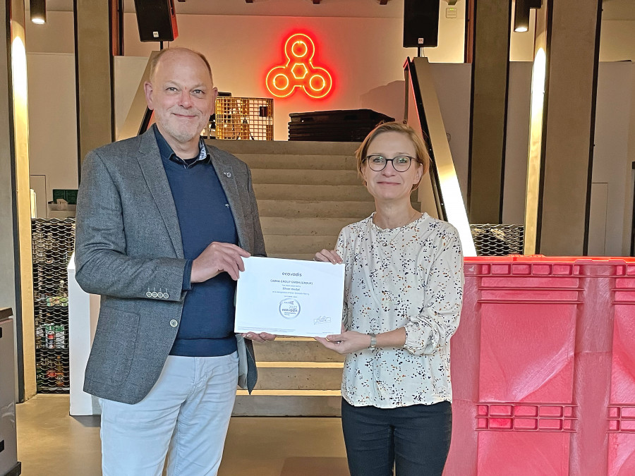 22 11 24 Cabka Press Release EcoVadis rating award