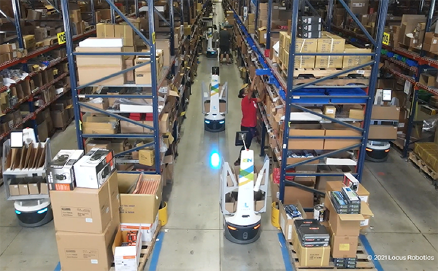 ISN locus robotics koerber amr deployment
