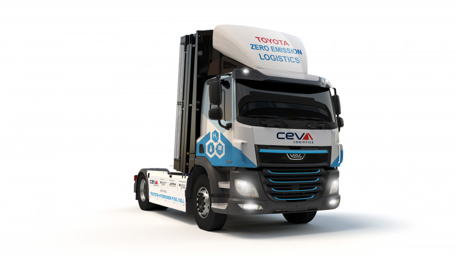 CEVA Logistics Toyota HFC Truck1
