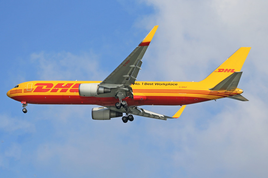 Dhl avión pexels