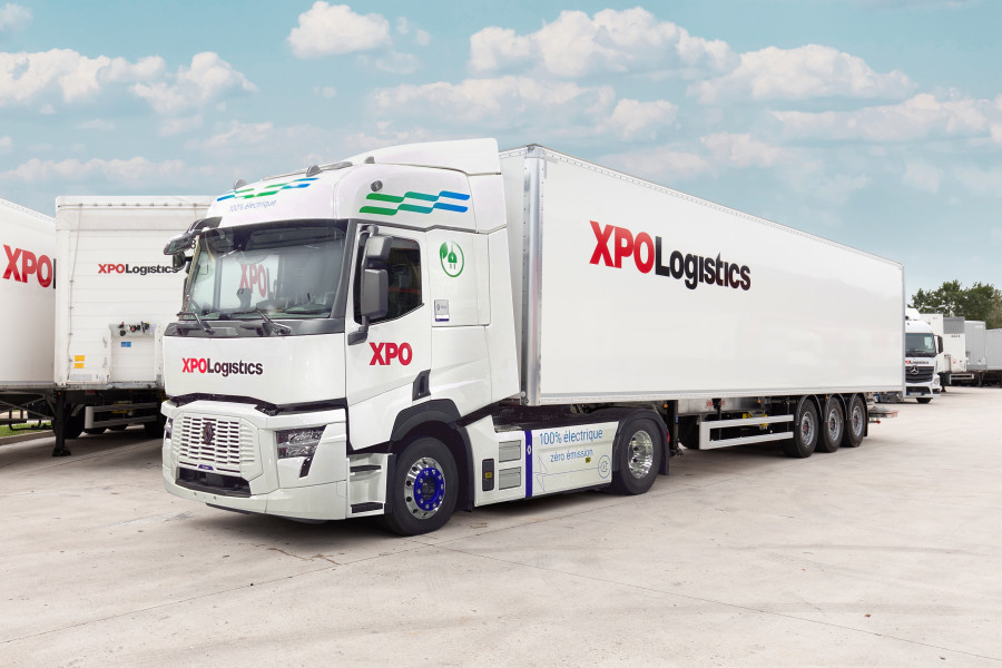 XPO Logistics Camión eléctrico