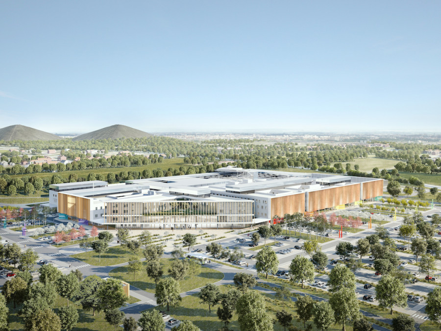 Envac Nuevo Hospital de Artois en Lens