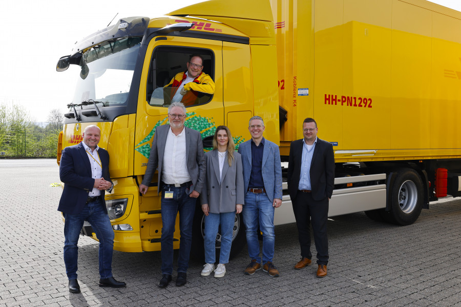 DHL Freight Übergabe eActros
