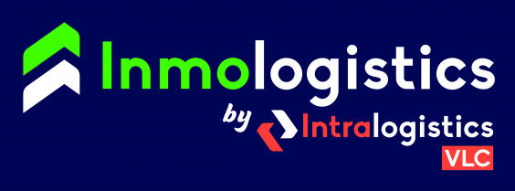 Logo InmoLogistics by IntraLogistics (fondo azul)