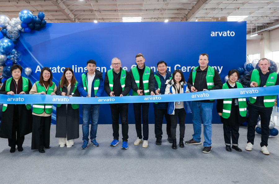 Arvato opens new site in China Ribbon Cutting
