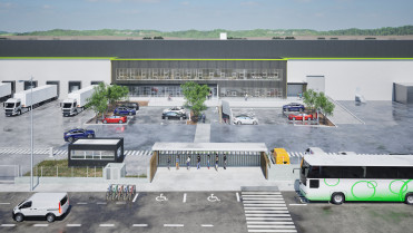 Logicor Spain Brafim Render facade