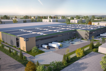 Garbe Visualisation logistics centre Lüneburg Image rights GARBE Industrial Real Estate